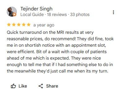 Patient Tejinder